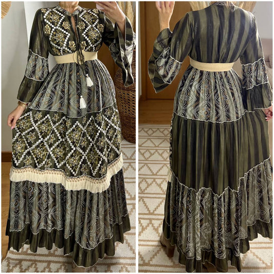 Aura Boho Chic Maxi Dress