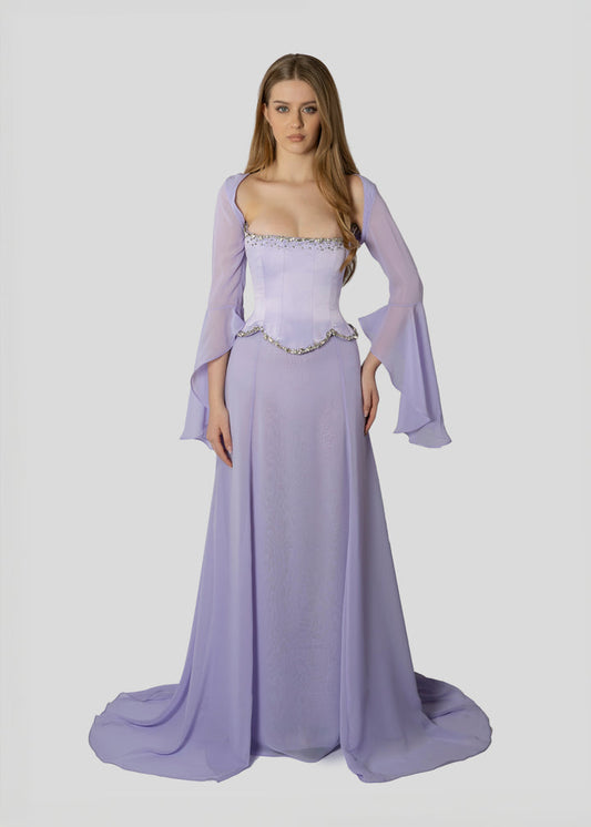 Lavender Corset Dress